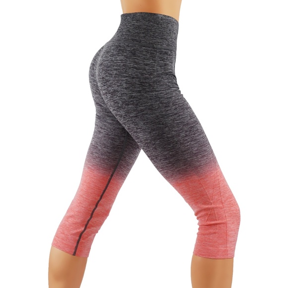 Pants - Yoga Leggings Dry-Fit Pants Workout Ombre